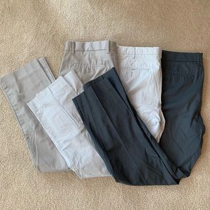 PACK OF THREE GapKHAKIS pants